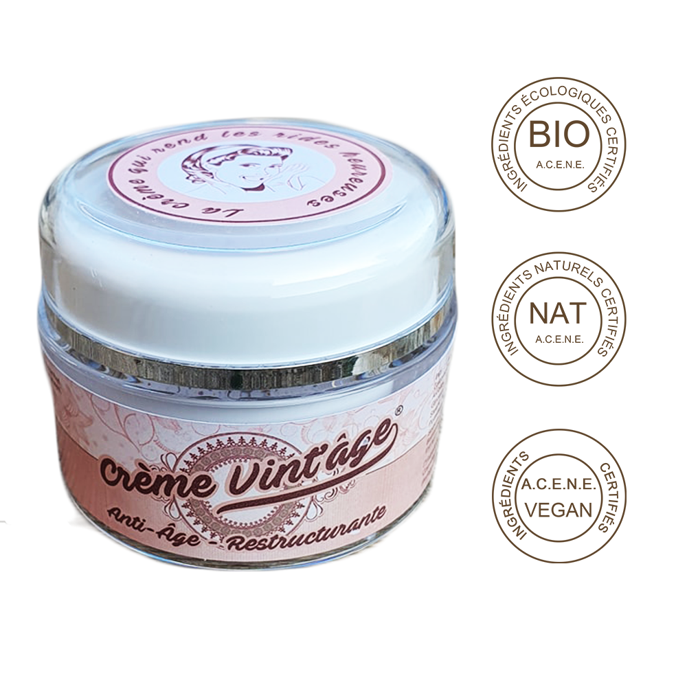 Le soin anti-âge Vint'âge comble les rides, restaure les volumes et combat le dessèchement de la peau. Une crème pour l'équilibre des peaux matures, à utiliser en soin de jour comme en soin de nuit.