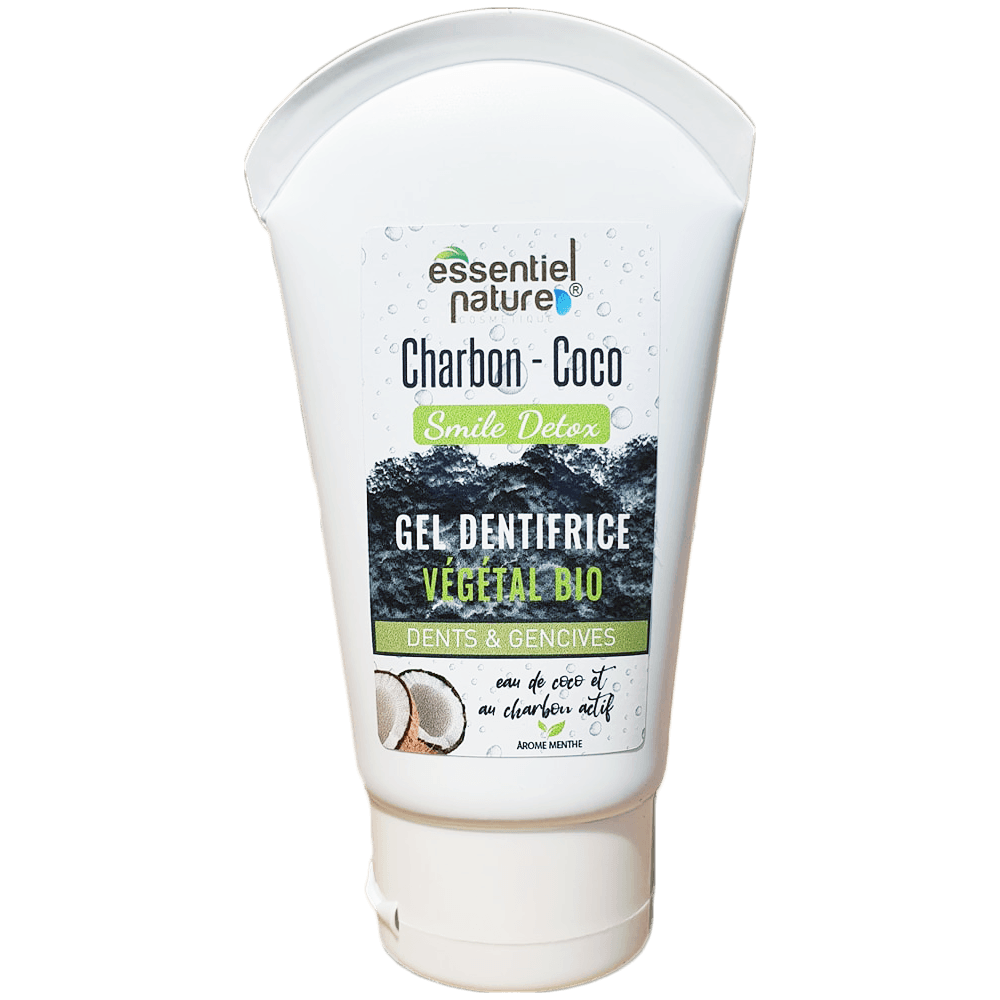 Notre dentifrice à l’eau de coco bio, nettoie les dents et les gencives efficacement. Il contribue ainsi à une bonne hygiène buccale, il contient du charbon végétal actif qui aide au blanchiment des dents.
