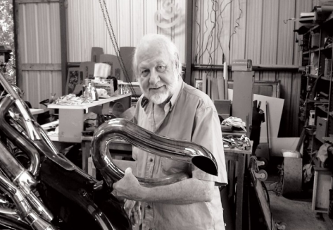 Bob Wade in his Austin studio.