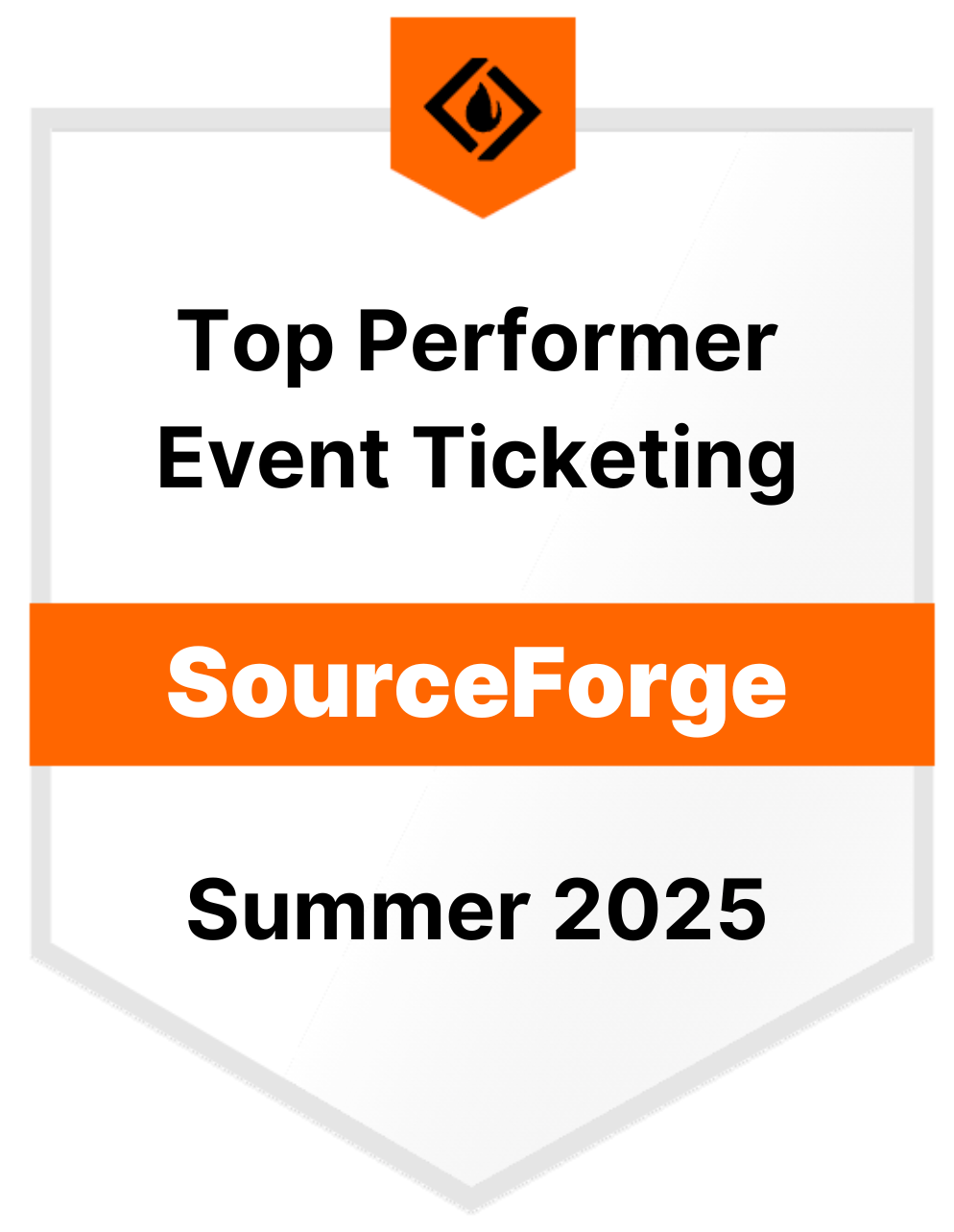 Top Performer - Event Ticketing Category on SourceForge