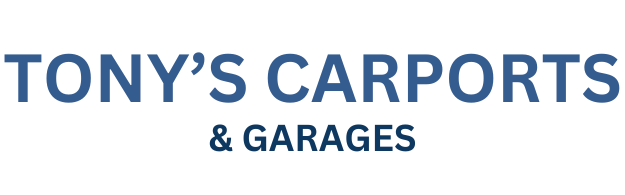 Tony's Carports and Garages logo