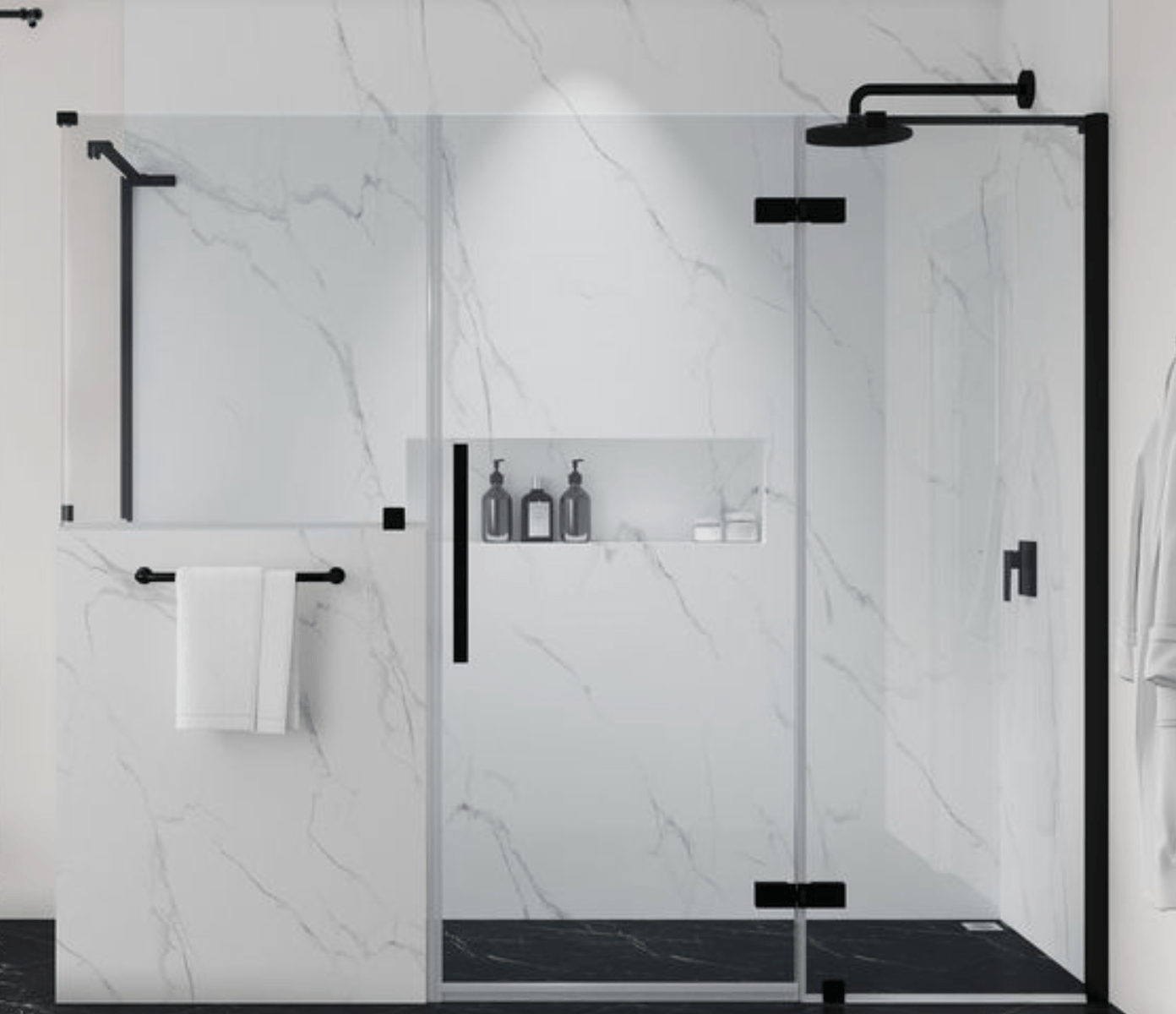Frameless Shower door