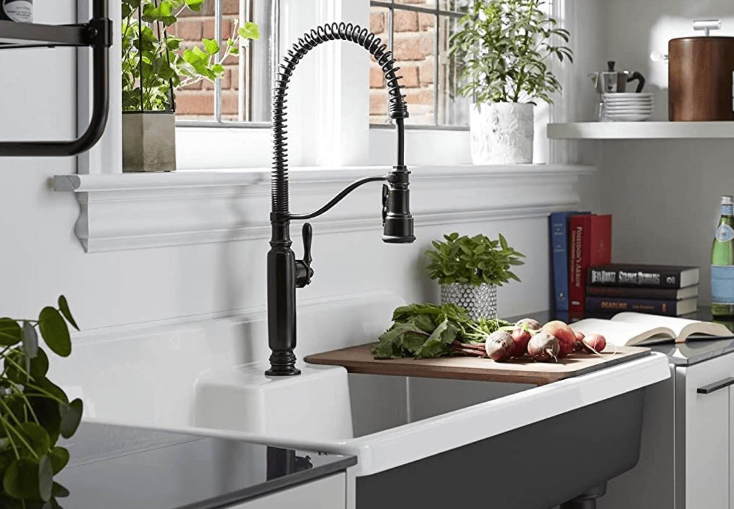 Rustic and Farmhouse faucet sink