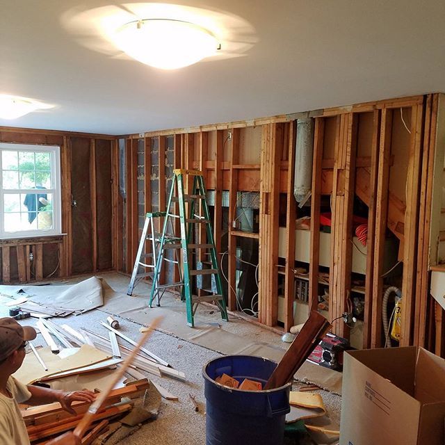 demolition, kitchen remodeling