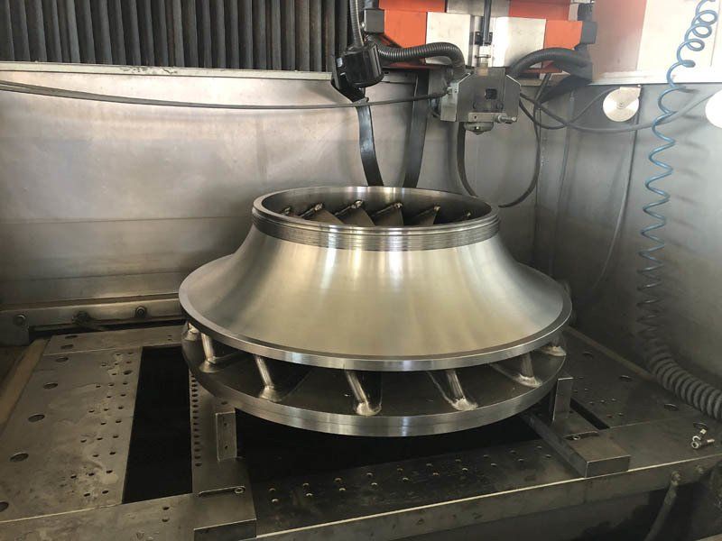 Stampo di metallo turbina