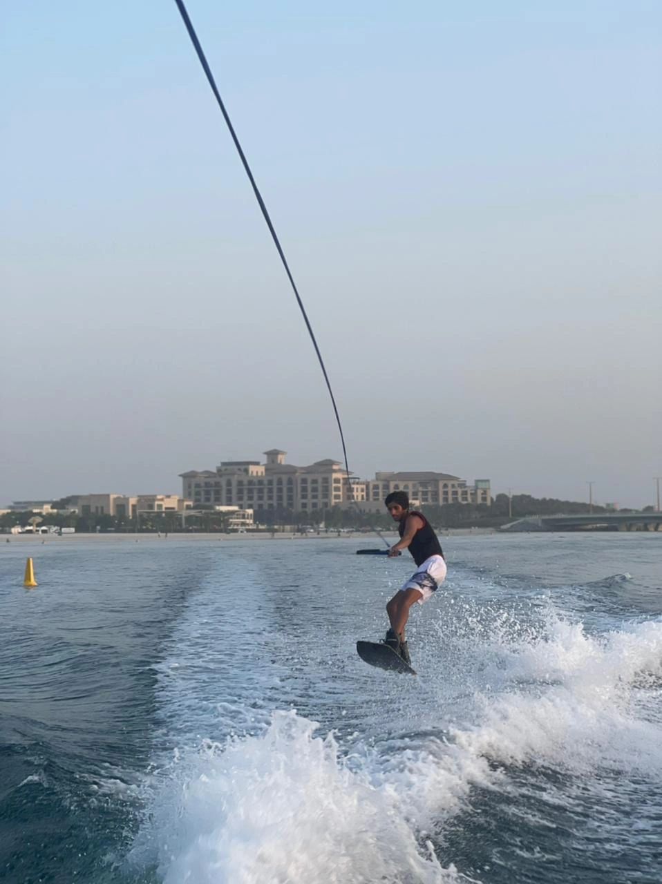 Wakesurfing in Dubai