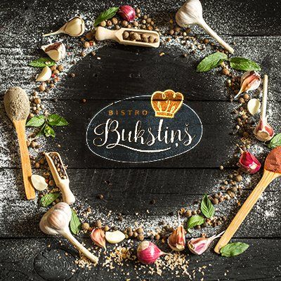 Bistro Bukstiņs par mums baneris