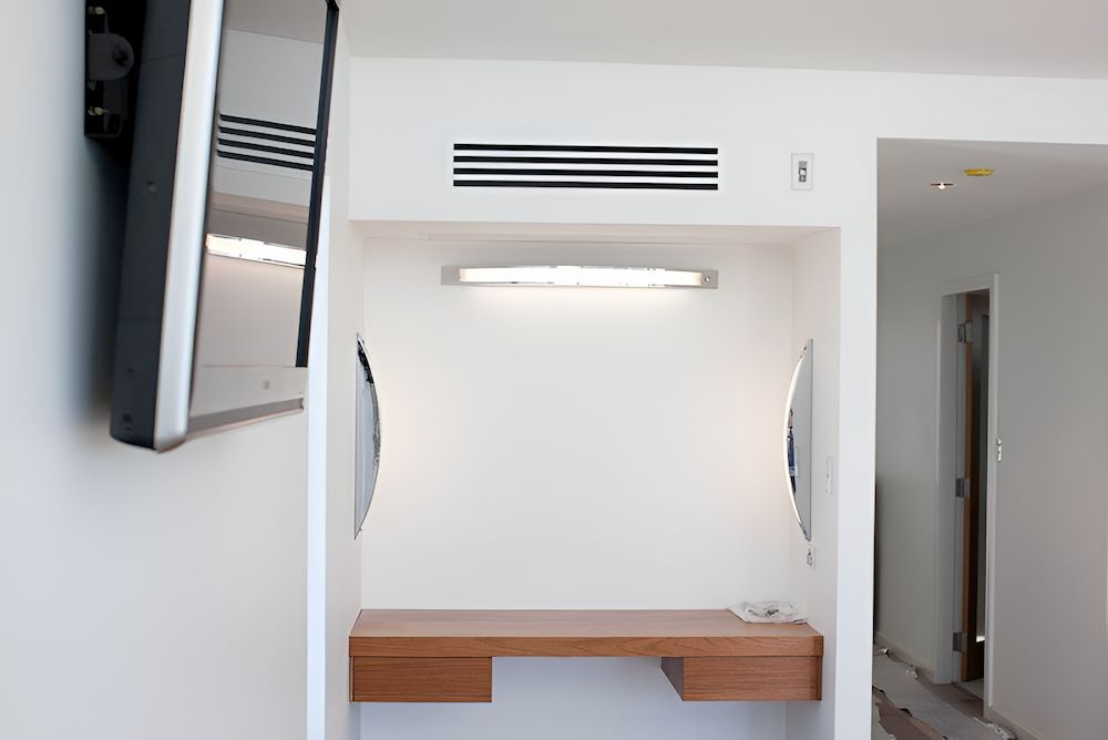 A Corner Of A Room With Airconditioned — BT Airconditioning In Portsmith, QLD