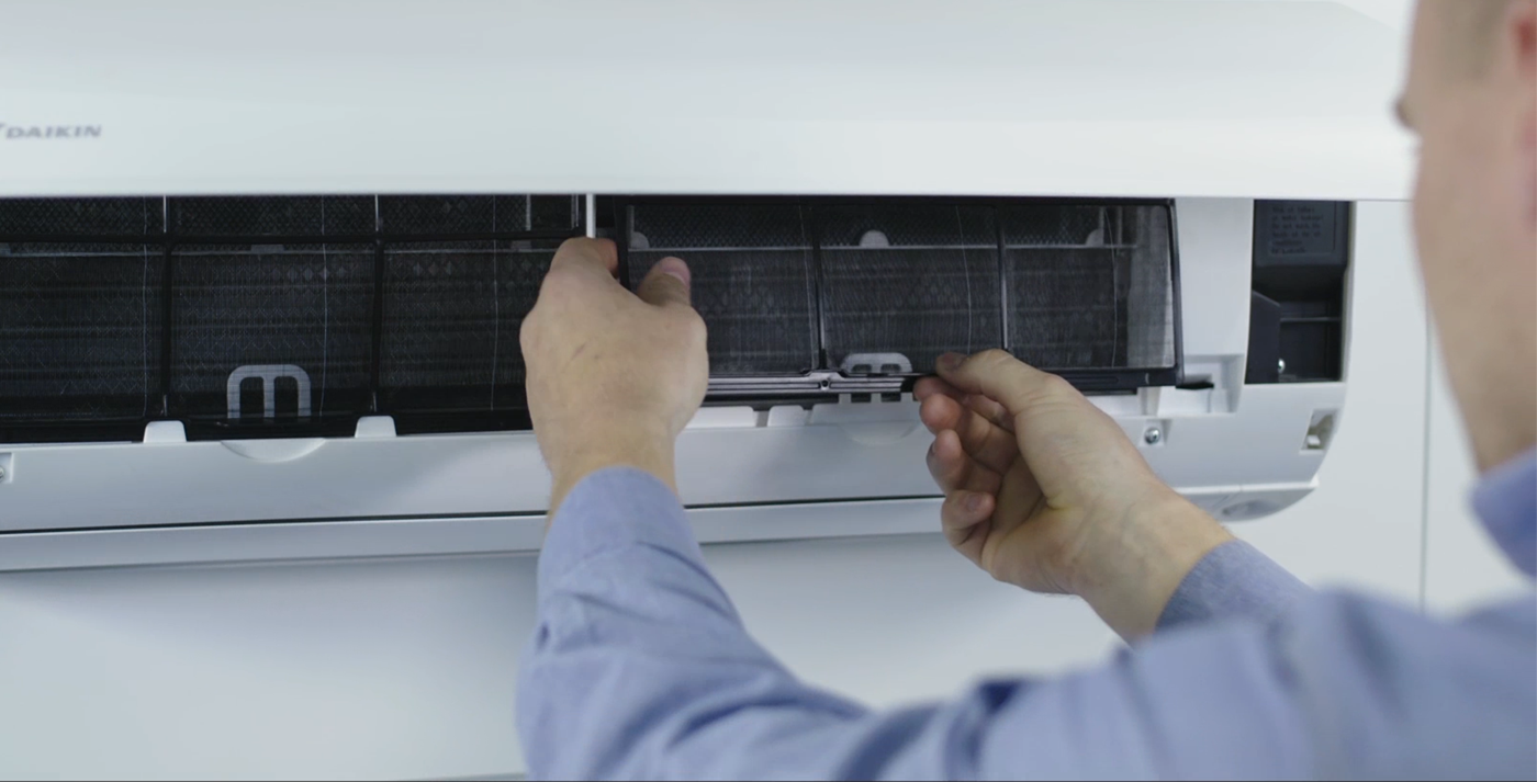 A White Air Conditioner — BT Airconditioning In Portsmith, QLD