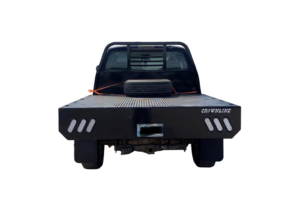 image of a Crownline truck bed rearview