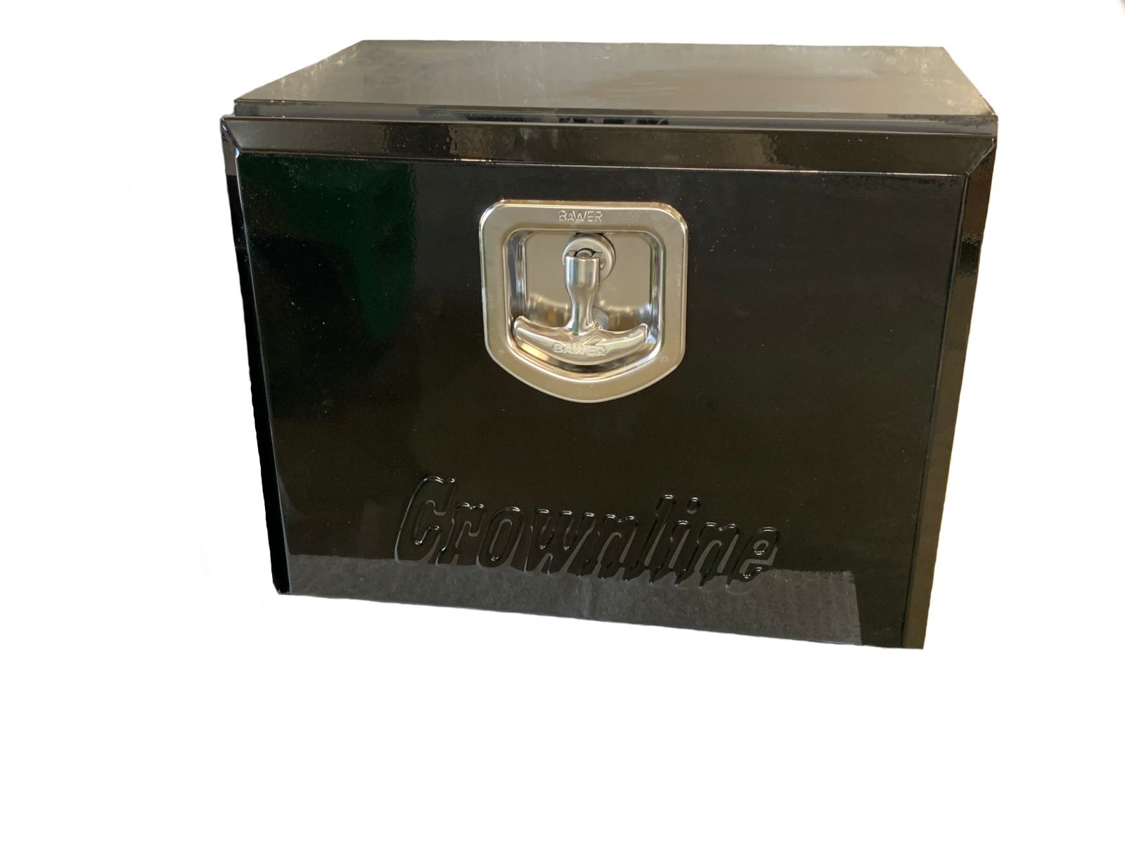 image of black toolbox door