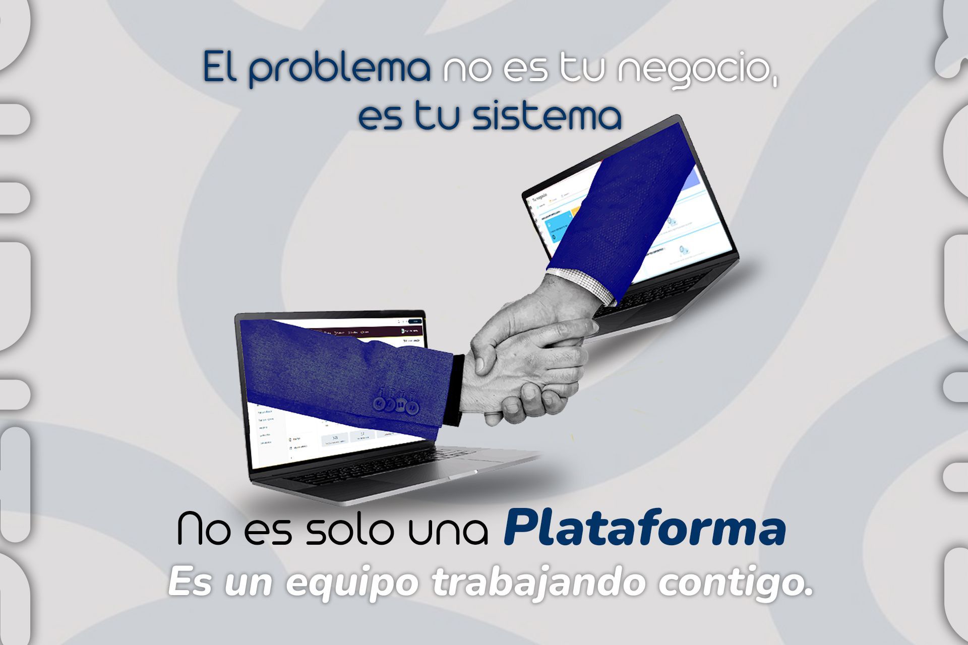 Pantalla de computadora portátil que muestra varios gráficos y cuadros de datos en azul y naranja.