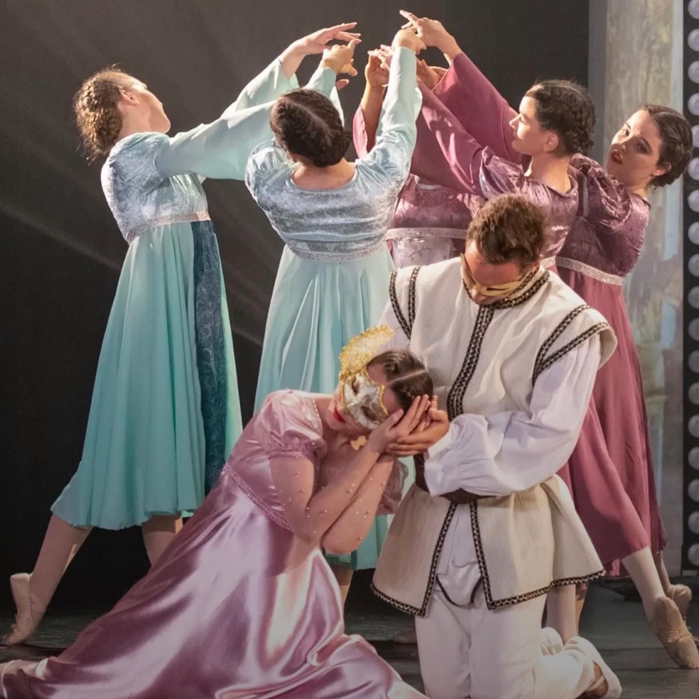 Ballet Dancers in Renaissance-era Clothing — Kay Flynn Dancing Academy Southport in Southport, QLD