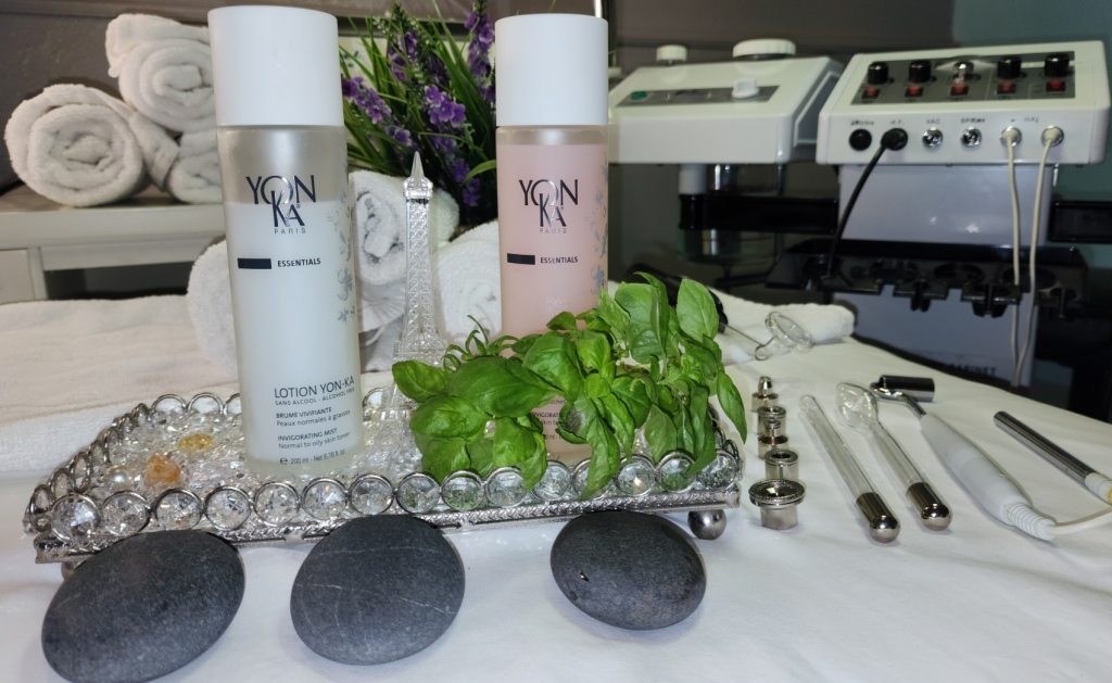 Yonka products for facials and skincare