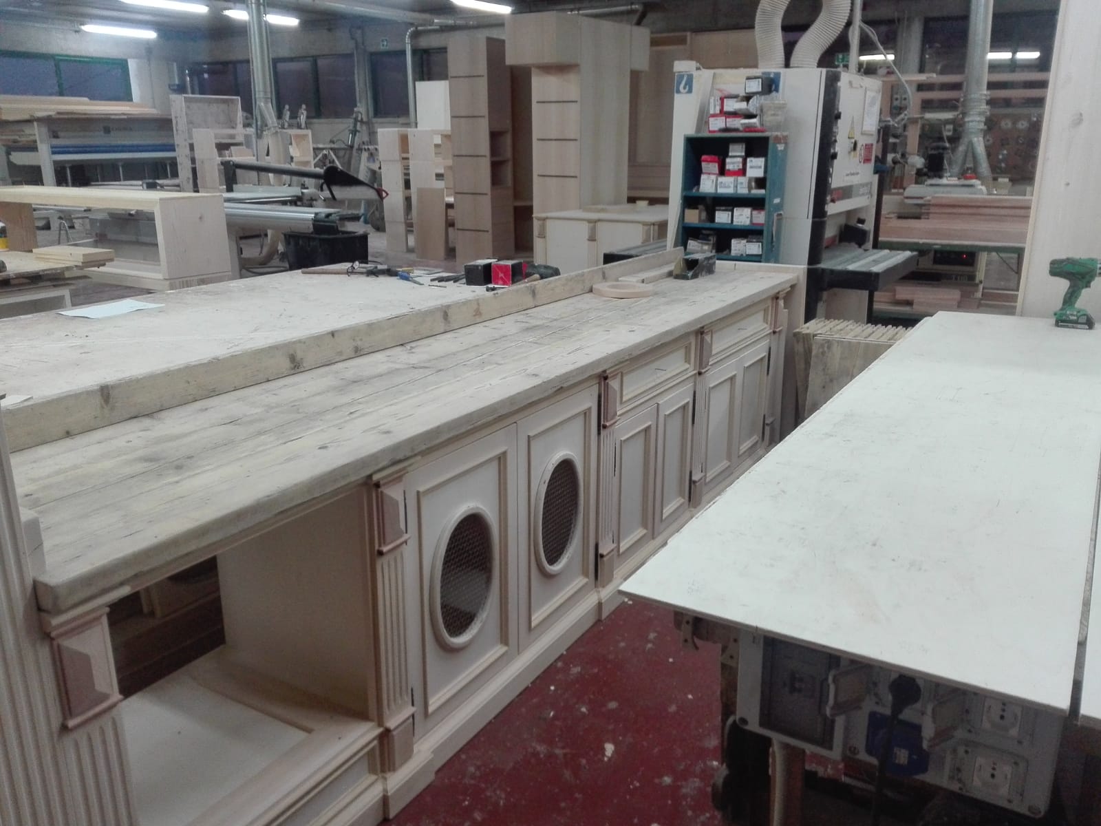 ripiano realizzato su misura