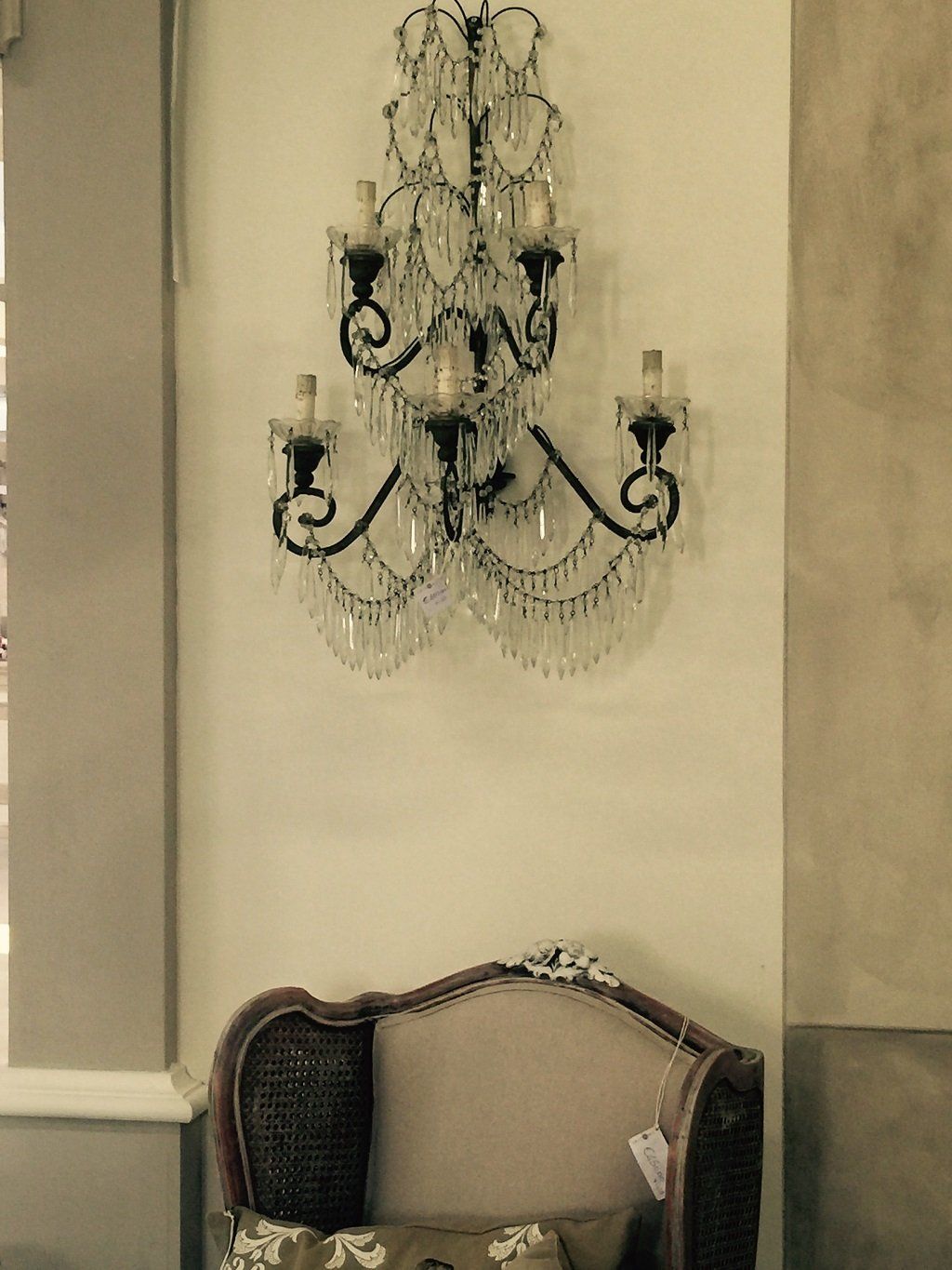 dettaglio lampadario da interni