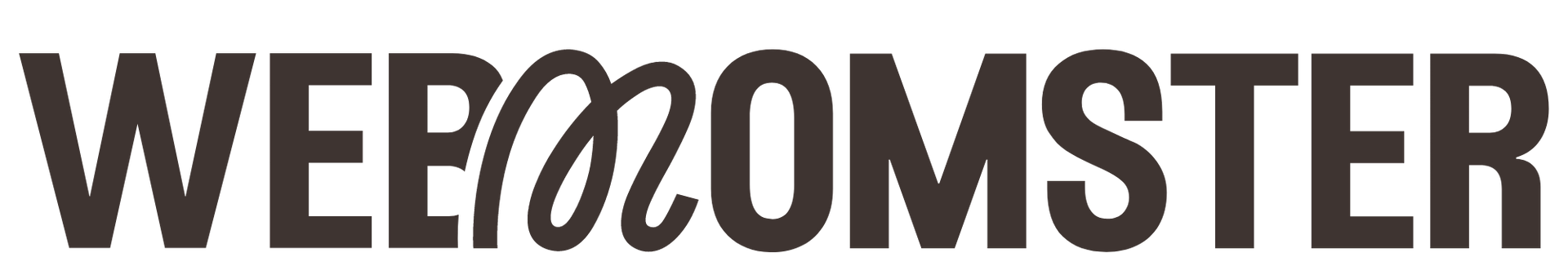 A logo for webzoomster custom websites and templates