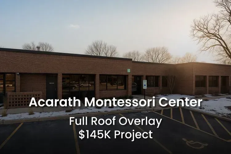 Acarath Montessori Center Full Roof Overlay Project $145k