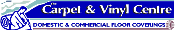 The Carpet & Vinyl Centre Domestic and Commercial Flooring Logo