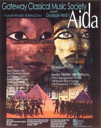 Inaugural Performance Aida October 2004