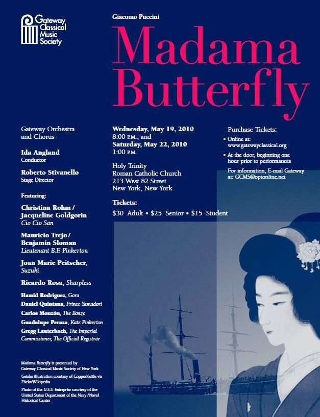 Gateway Orchestra Madama Butterfly
