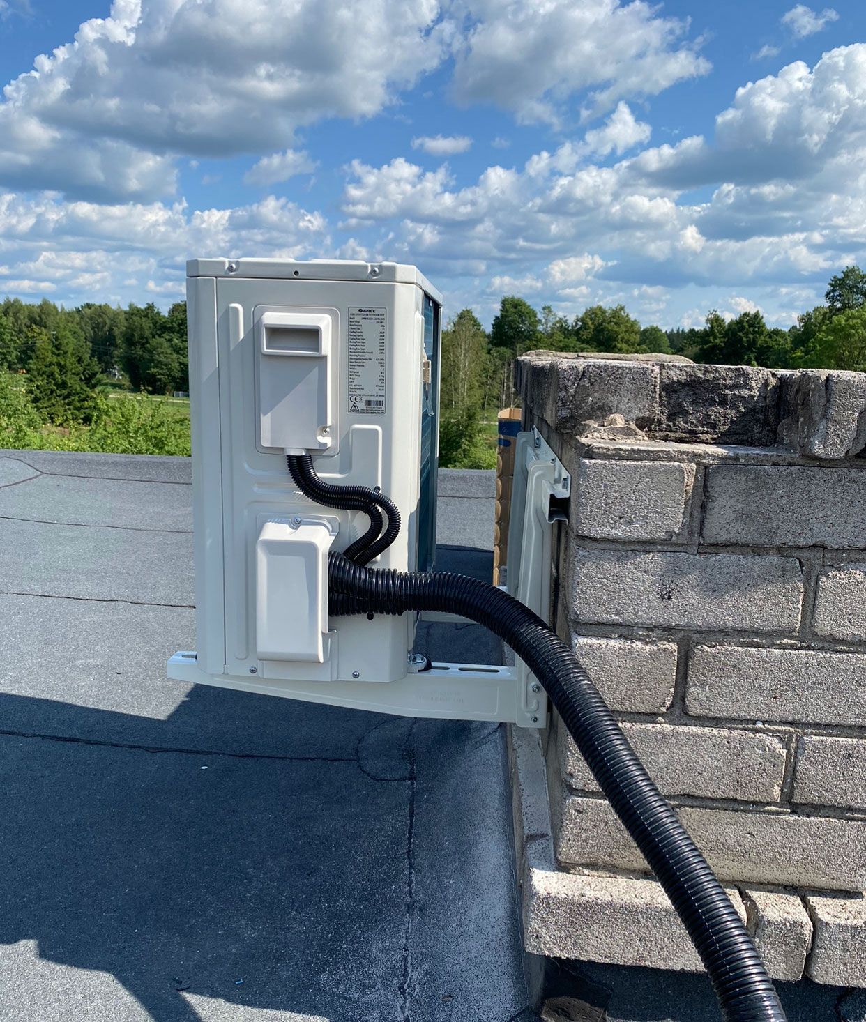 kondicionierių montavimas