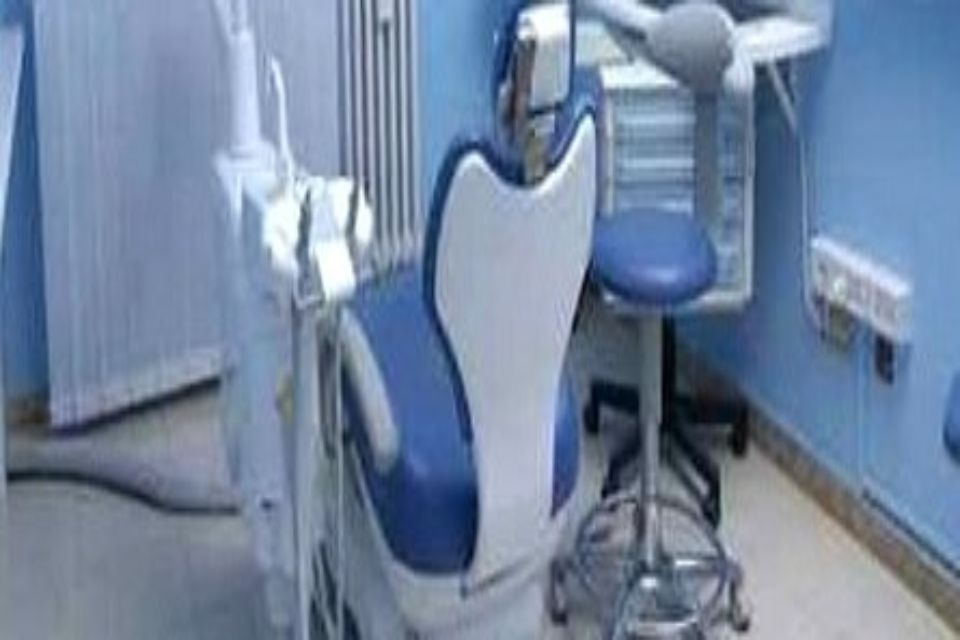 poltrona dell'ambulatorio dentistico