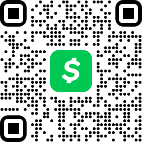 Scan QR Code to pay with Cash App