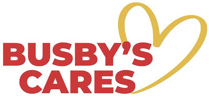 Busby's Cares Logo