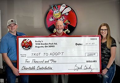 Trot to Adopt Check