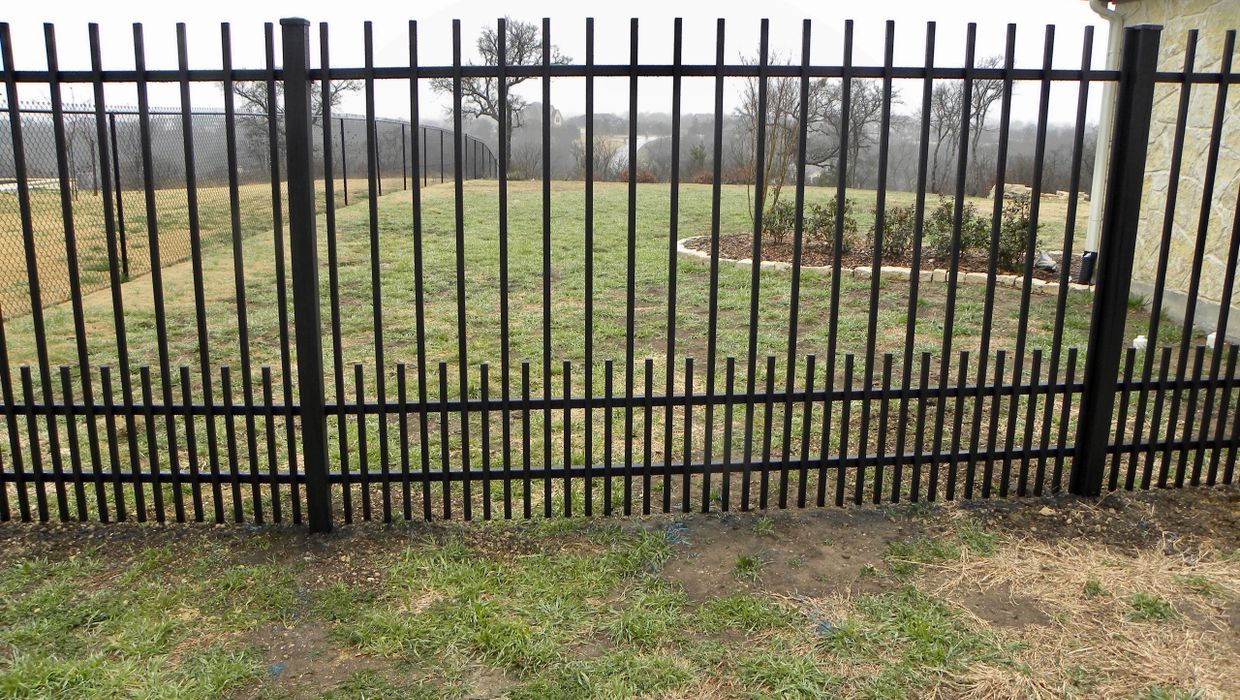 Black Iron Fence — Aledo, TX — Parker County Fence
