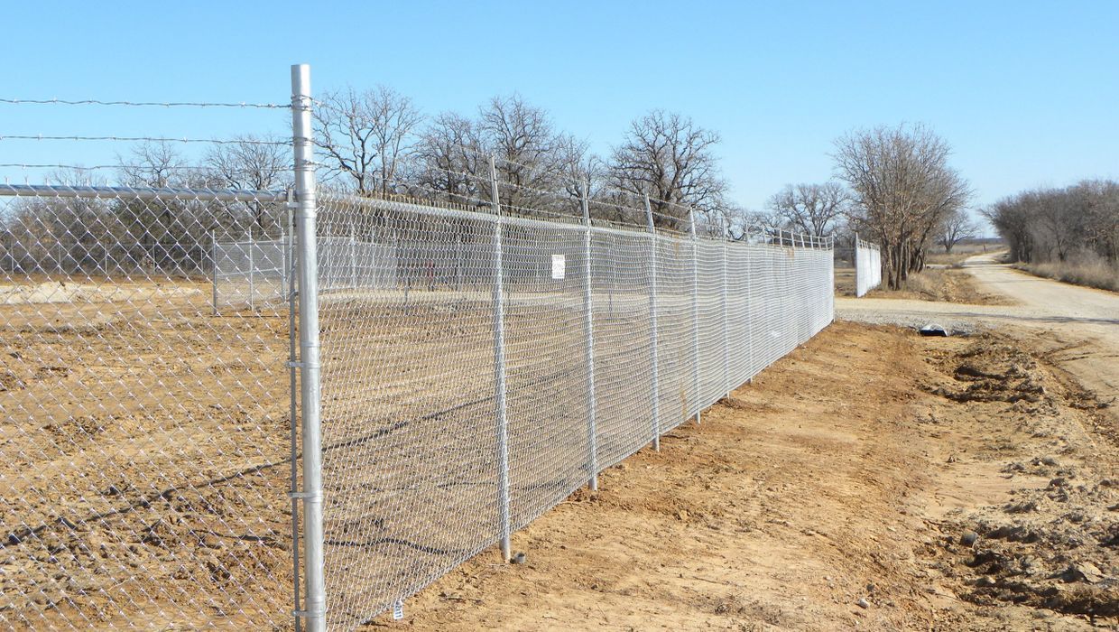 Commercial Chain Link Fence — Aledo, TX — Parker County Fence
