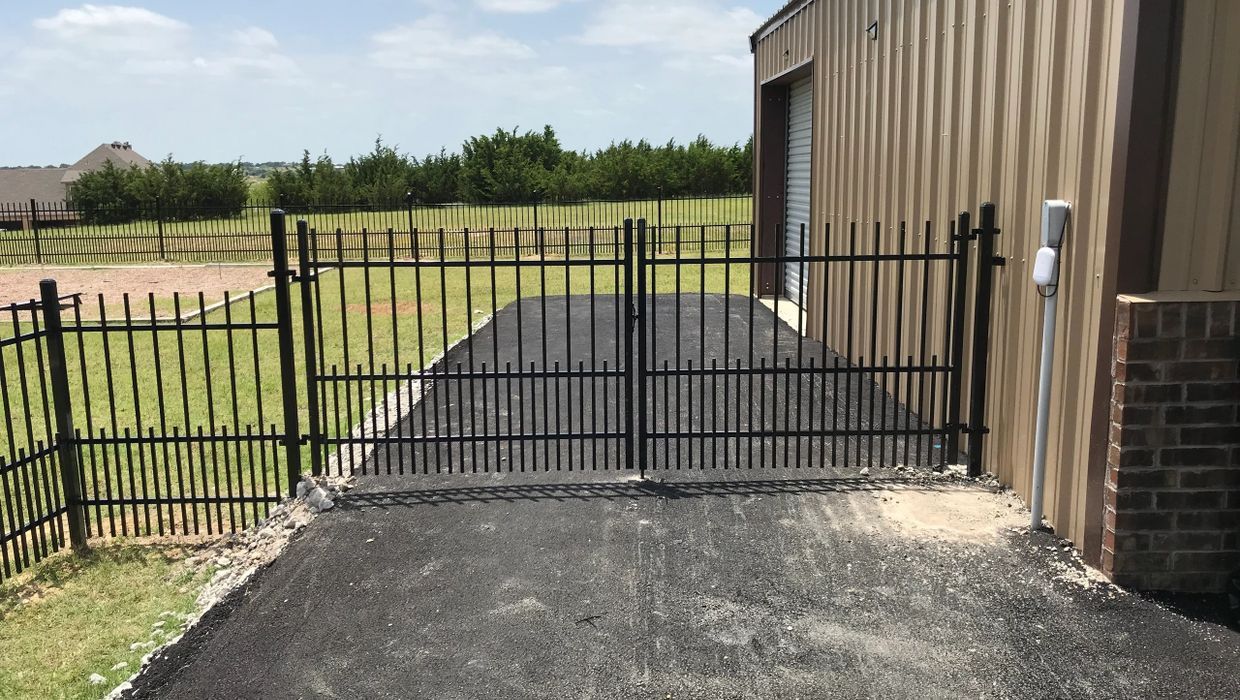 Black Iron Gate Fence — Aledo, TX — Parker County Fence