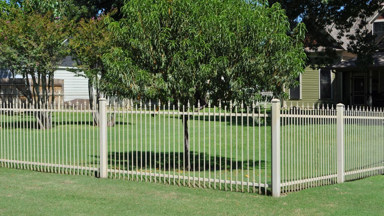 Coated Iron Fence — Aledo, TX — Parker County Fence