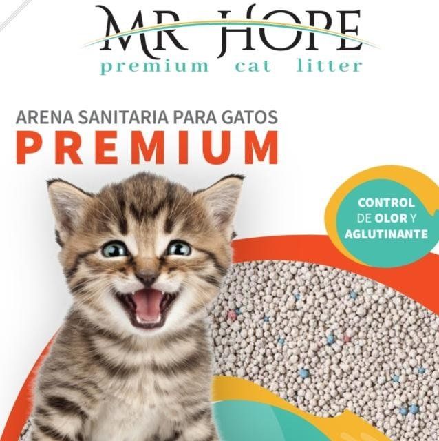 arena sanitarias para gatos