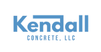The logo for Kendall Concrete LLC.