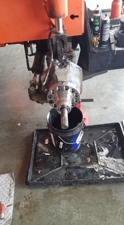 Changing gear oil | Tenino, WA | M & L Equipment