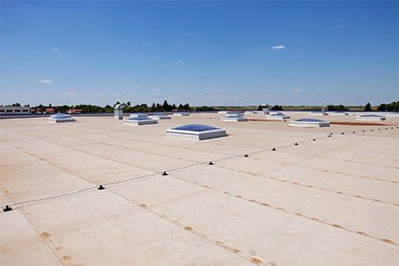 Commercial — Flat Roof on Industrial Hall in Fort Wayne, IN