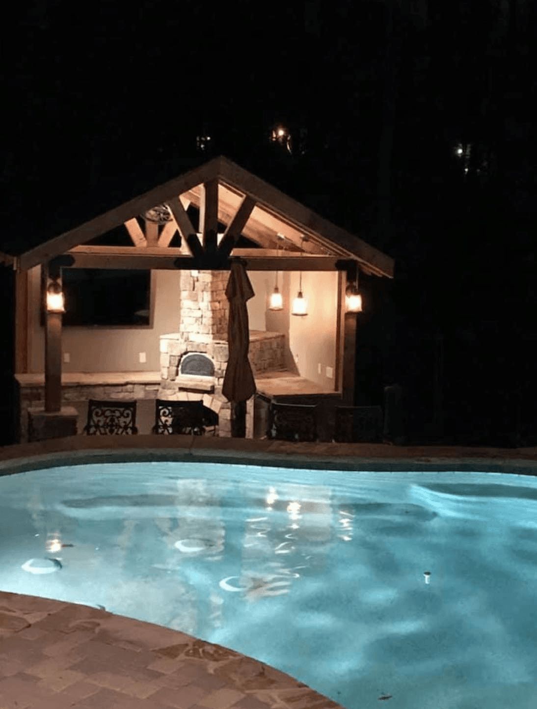 Pool And Patio Lighting — Atlanta, GA — Rob Ingram’s Freestyle Lighting and Electrical