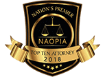 NAOPIA Top Ten Attorney 2018