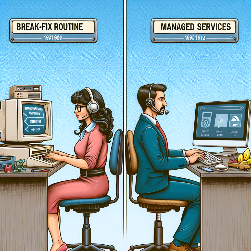 IT-Support im Wandel: Die Bedeutung von Break-Fix Managed Services