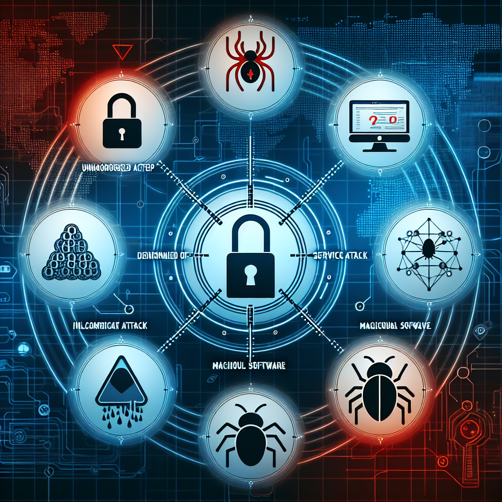 Die Top 10 Cybersicherheitsbedrohungen für Unternehmen in 2024