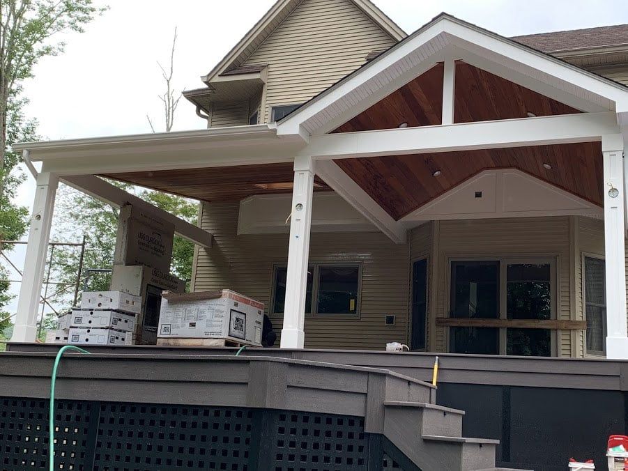 new siding installation