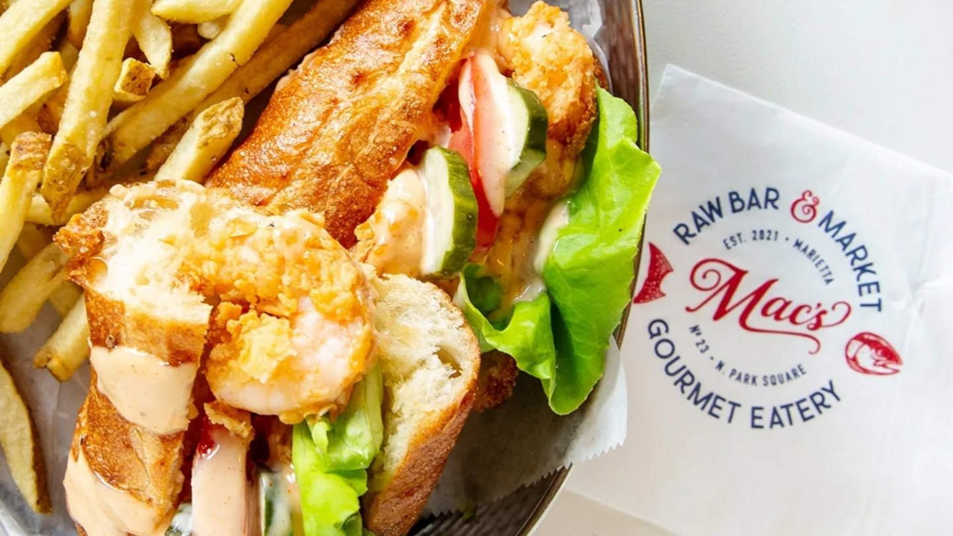 Macs Raw Bar Lobster Roll Macs Raw Bar Lobster Roll