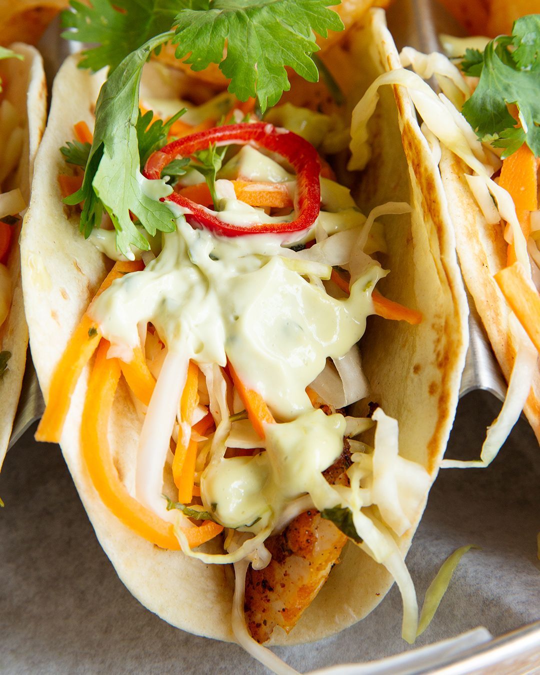 fish taco at Mac's Raw Bar