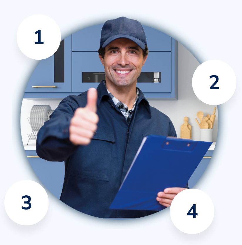 Experto calificado para una instalación exitosa