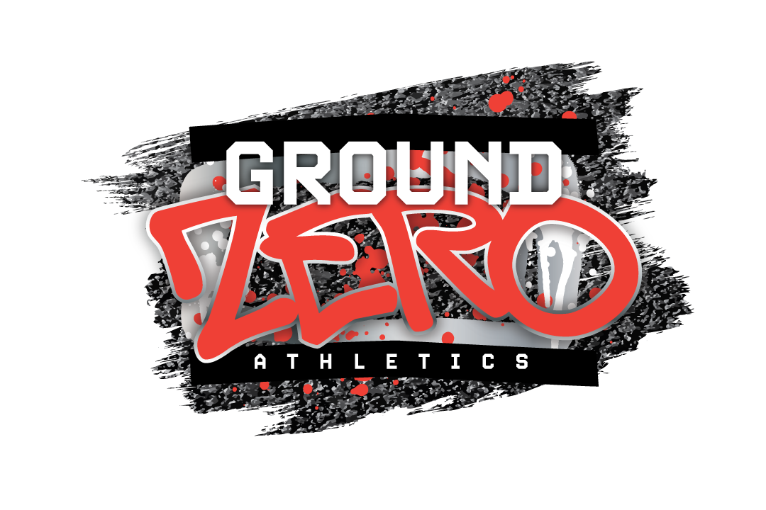 A logo for a company called ground zero athletics