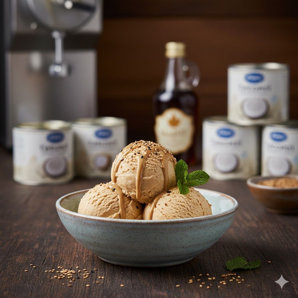 Tahini Vegan Ice Cream