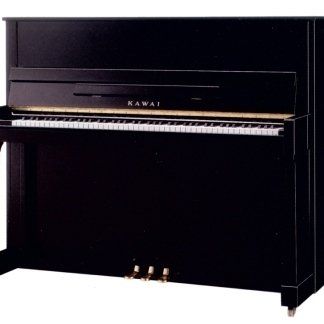 pianoforte a muro nero Kawai