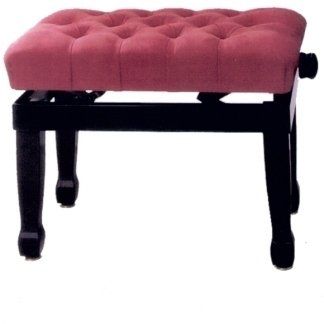 panchetta per pianoforte con imbottitura a capitonné